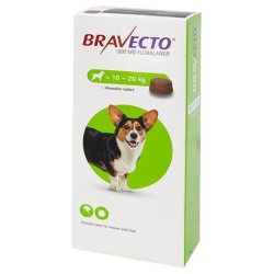 BRAVECTO FLEA & TICK - Medium  DOG  (10-20kg) 